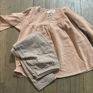 24m Matching Set in Soft pink by 1+ in the family